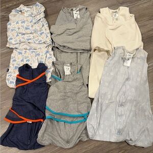Bundle of Halo Sleep Sack Swaddles